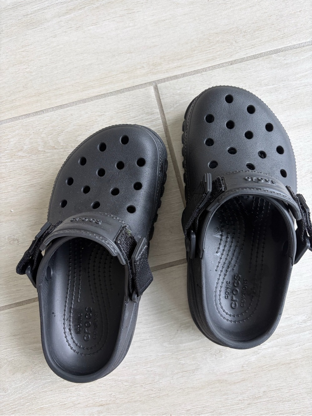 CROCS SZ 5 Classic Clog Sandal - Black